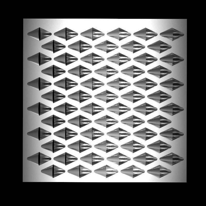 Raised Perforated Metal - 9
