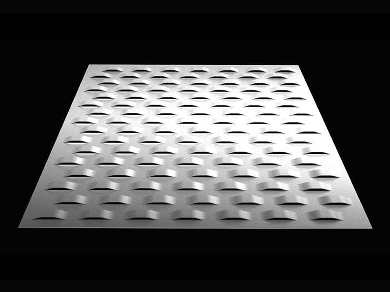 Raised Perforated Metal - 12