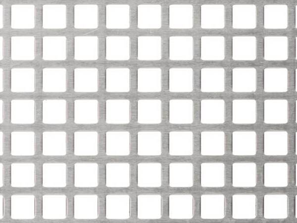 Square Hole Perforated Metal